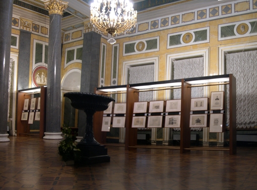 Allestimento Mostra 122-Giacomo-Quarenghi-Ermitage 05