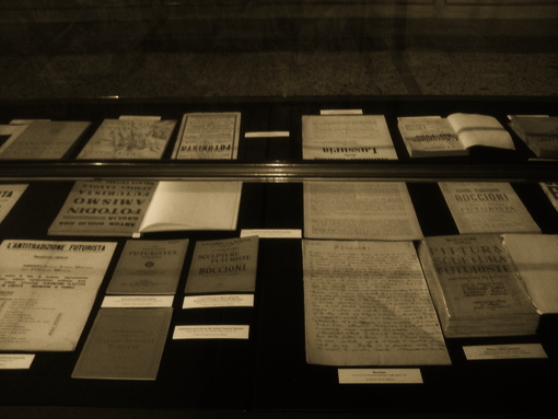 Allestimento Mostra 39-RIVIVERE-FUTURISMO 02