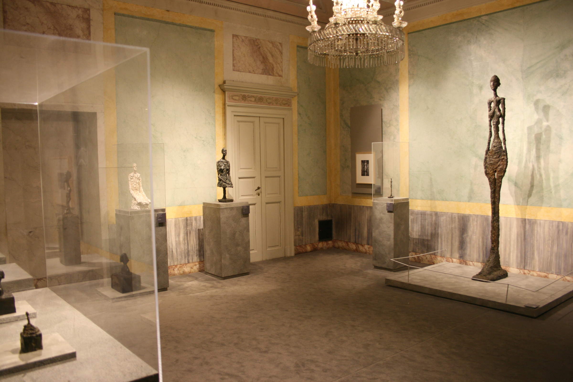 Nexhibit Design allestimento mostra GIACOMETTI