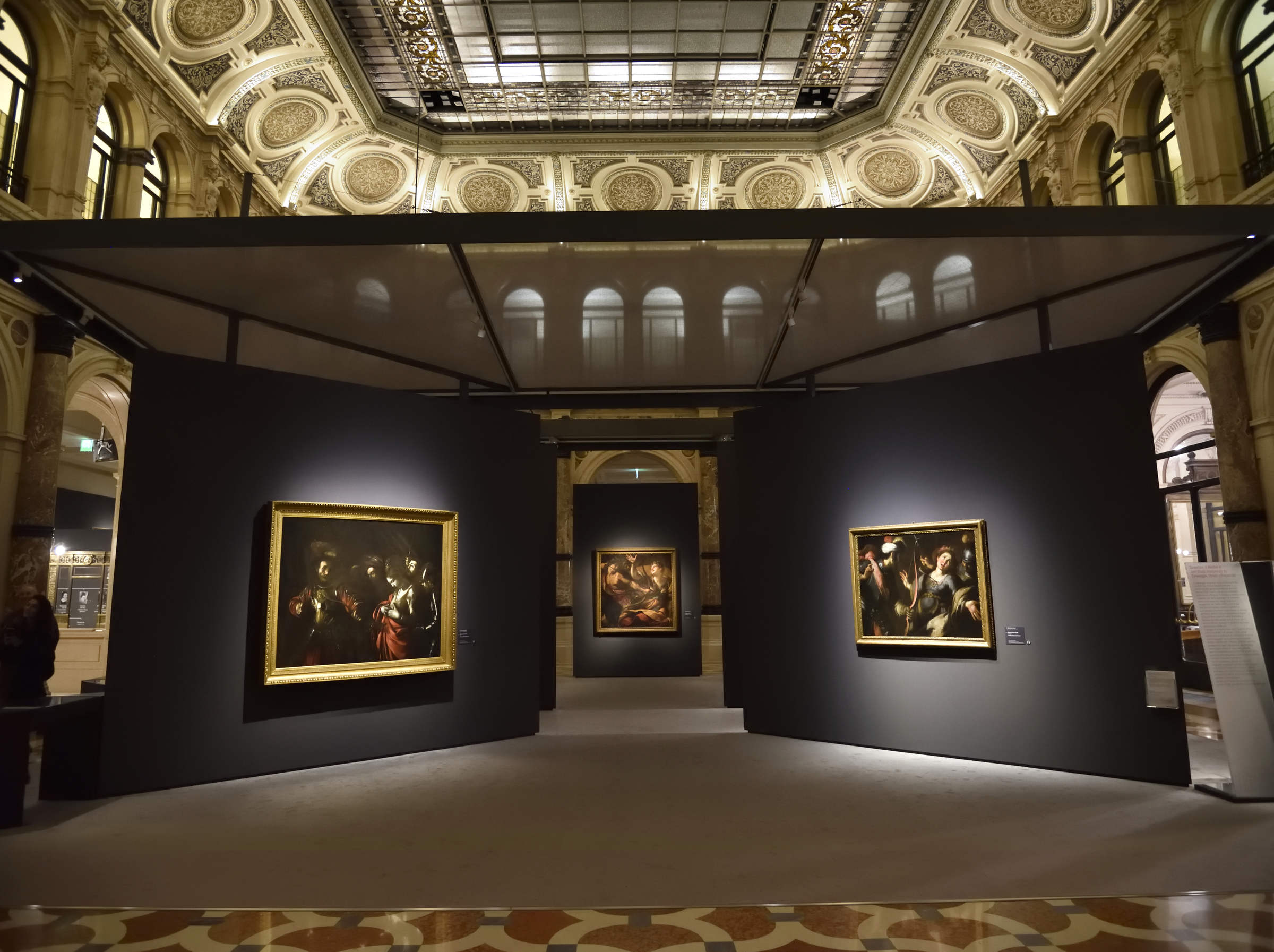 Nexhibit Design allestimento mostra ULTIMO-CARAVAGGIO